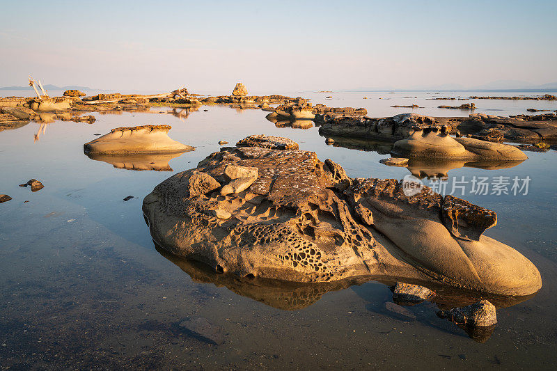 Heron Rocks Hornby Island BC